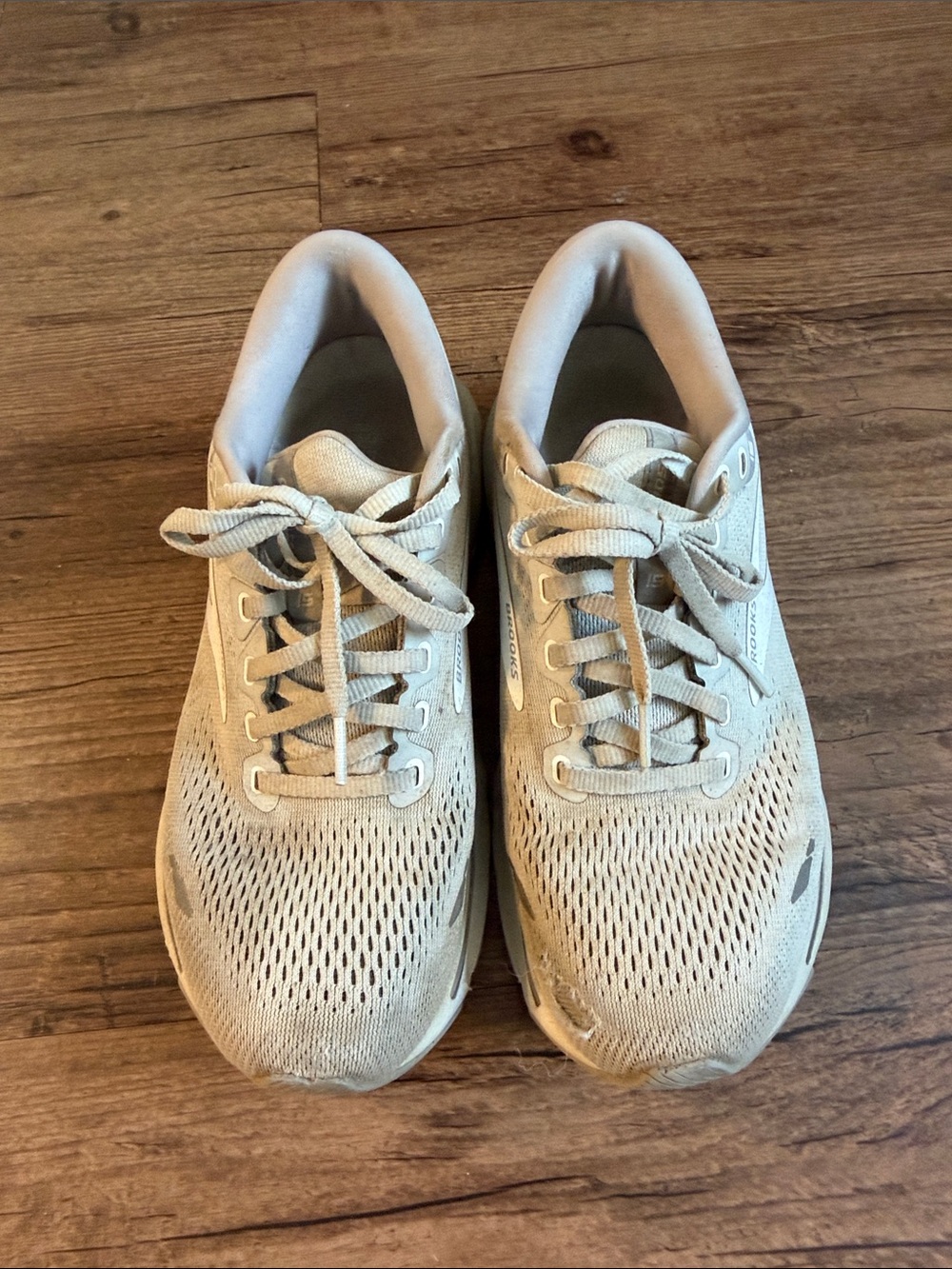 Brooks Women's Athletic Running Shoes in Beige